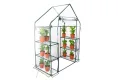 DIVCHI Gewächshaus mit 5 Etagen, Mini-Gewächshaus für den Innen- und Außenbereich, Robustes Gewächshaus, ideal für den Anbau von Gemüse, Blumen, Kräutern und Setzlingen - Thumbnail 8