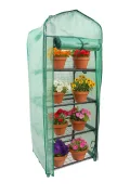 DIVCHI Gewächshaus mit 5 Etagen, Mini-Gewächshaus für den Innen- und Außenbereich, Robustes Gewächshaus, ideal für den Anbau von Gemüse, Blumen, Kräutern und Setzlingen - Thumbnail 10