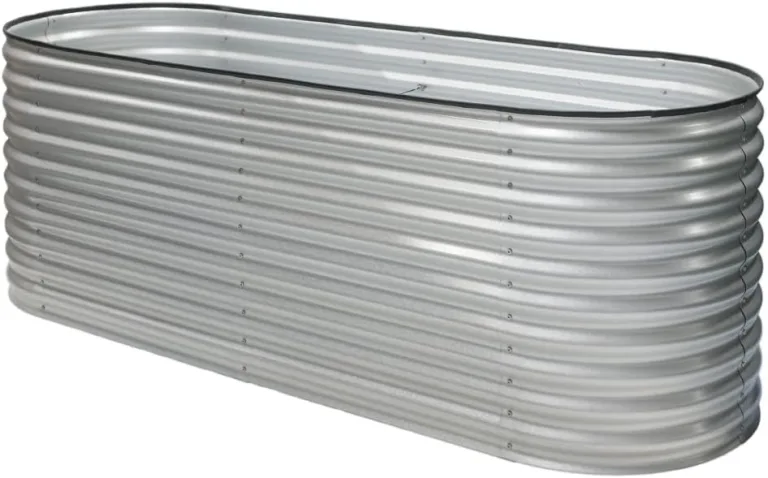 WESTMANN Hochbeet aus Metall inkl. Aussaatkalender | 160x80x82 cm Grau | Kräuterbeet für Garten & Terrasse | Holzhochbeet & Frühbeet zum Bepflanzen von Gemüse & Kräutern – Bild 8
