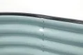 WESTMANN Hochbeet aus Metall inkl. Aussaatkalender | 160x80x82 cm Grau | Kräuterbeet für Garten & Terrasse | Holzhochbeet & Frühbeet zum Bepflanzen von Gemüse & Kräutern - Thumbnail 3