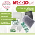 Hochbeet Holz, Kräuterbeet, Gartenbeet, Pflanzbeet, Blumenbeet, Stufenbeet, für Garten und Terrasse, Kiefernholz, Massivholz, höhenverstellbar, Abmessungen 27x117x80 cm, Farbe: Grau - Thumbnail 5