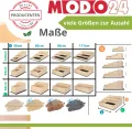 Hochbeet Holz, 4-stufiger Pflanzkasten, Blumenkasten, Gemüsebeet, Kräuterbeet, Anzuchtset, Anzuchtkasten, mit Gartenvlies als Unterlage und Schrauben, Abmessungen 54x30x120 cm, Farbe: Grau - Thumbnail 4
