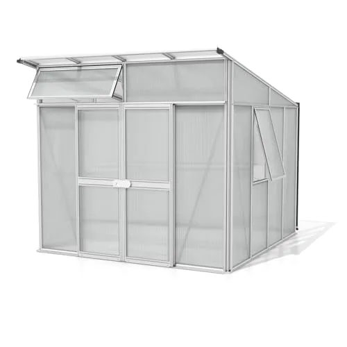 Vitavia Gewächshaus Aphrodite 7800", Aluminium eloxiert, 7,8 m², 10 mm HKP | Wetterfestes & stabiles Treibhaus | Perfekt für Gemüse & Pflanzen | Robust & langlebig – Bild 9