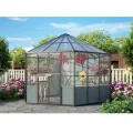 Vitavia Gewächshaus-Pavillon/ Vogelvoliere Circus 9000", Aluminium eloxiert, 9,0 m² | Wetterfestes & stabiles Treibhaus | Perfekt für Gemüse & Pflanzen | Robust & langlebig - Thumbnail 6