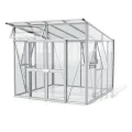 Vitavia Gewächshaus Aura 7800", weiß, 7,8 m², 3 mm ESG, 10 mm HKP | Wetterfestes & stabiles Treibhaus | Perfekt für Gemüse & Pflanzen | Robust & langlebig - Thumbnail 2