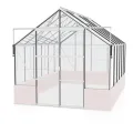 Vitavia Gewächshaus Cassandra 9900", Aluminium eloxiert, 9,9 m², ohne Sockelmauer, 3 mm ESG | Wetterfestes & stabiles Treibhaus | Perfekt für Gemüse & Pflanzen | Robust & langlebig - Thumbnail 7