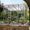Vitavia Gewächshaus Playa 5900", schwarz, 5,9 m², 6 mm HKP | Wetterfestes & stabiles Treibhaus | Perfekt für Gemüse & Pflanzen | Robust & langlebig - Thumbnail 9