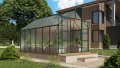 Vitavia Gewächshaus Mars 11500", Aluminium eloxiert, 11,5 m², 4 mm HKP | Wetterfestes & stabiles Treibhaus | Perfekt für Gemüse & Pflanzen | Robust & langlebig - Thumbnail 10