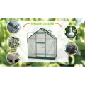 Vitavia Gewächshaus Marley inkl. Ready2Grow Zubehör-Set, smaragd grün, 2,5 m², 6 mm HKP | Wetterfestes & stabiles Treibhaus | Perfekt für Gemüse & Pflanzen | Robust & langlebig - Thumbnail 2