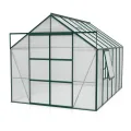 Vitavia Gewächshaus Jupiter 9900", smaragd grün, 9,9 m², 4 mm HKP | Wetterfestes & stabiles Treibhaus | Perfekt für Gemüse & Pflanzen | Robust & langlebig - Thumbnail 3