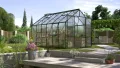 Vitavia Gewächshaus Jupiter 9900", smaragd grün, 9,9 m², 4 mm HKP | Wetterfestes & stabiles Treibhaus | Perfekt für Gemüse & Pflanzen | Robust & langlebig - Thumbnail 1