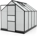 Vitavia Gewächshaus Apollo 6200", Aluminium eloxiert, 6,2 m², 4 mm HKP | Wetterfestes & stabiles Treibhaus | Perfekt für Gemüse & Pflanzen | Robust & langlebig - Thumbnail 7