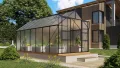 Vitavia Gewächshaus Mars 11500", Aluminium eloxiert, 11,5 m², 3 mm ESG | Wetterfestes & stabiles Treibhaus | Perfekt für Gemüse & Pflanzen | Robust & langlebig - Thumbnail 6