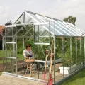 Vitavia Gewächshaus Mars 11500", Aluminium eloxiert, 11,5 m², 3 mm ESG | Wetterfestes & stabiles Treibhaus | Perfekt für Gemüse & Pflanzen | Robust & langlebig - Thumbnail 5