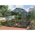 Vitavia Gewächshaus Mars 9900", smaragd grün, 9,9 m², 3 mm ESG | Wetterfestes & stabiles Treibhaus | Perfekt für Gemüse & Pflanzen | Robust & langlebig - Thumbnail 3