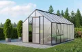 Vitavia Gewächshaus Meridian 1 9900", Aluminium, 9,9 m², 4 mm HKP | Wetterfestes & stabiles Treibhaus | Perfekt für Gemüse & Pflanzen | Robust & langlebig - Thumbnail 5