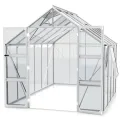Vitavia Gewächshaus Olymp 6700", Aluminium, 6,7 m², 3 mm ESG | Wetterfestes & stabiles Treibhaus | Perfekt für Gemüse & Pflanzen | Robust & langlebig - Thumbnail 2