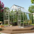 Vitavia Gewächshaus Olymp 6700", Aluminium, 6,7 m², 3 mm ESG | Wetterfestes & stabiles Treibhaus | Perfekt für Gemüse & Pflanzen | Robust & langlebig - Thumbnail 1