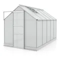 Vitavia Gewächshaus Apollo 3800", smaragd grün, 3,8 m², 4 mm HKP | Wetterfestes & stabiles Treibhaus | Perfekt für Gemüse & Pflanzen | Robust & langlebig - Thumbnail 10