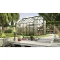 Vitavia Gewächshaus Uranus 8300", smaragd grün, 8,3 m², 6 mm HKP | Wetterfestes & stabiles Treibhaus | Perfekt für Gemüse & Pflanzen | Robust & langlebig - Thumbnail 6