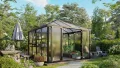 Vitavia Gewächshaus Kingston inkl. Ready2Grow Zubehör-Set, Aluminium eloxiert, 10,2 m², 10 mm HKP | Wetterfestes & stabiles Treibhaus | Perfekt für Gemüse & Pflanzen | Robust & langlebig - Thumbnail 5