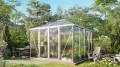 Vitavia Gewächshaus Kingston inkl. Ready2Grow Zubehör-Set, Aluminium eloxiert, 10,2 m², 10 mm HKP | Wetterfestes & stabiles Treibhaus | Perfekt für Gemüse & Pflanzen | Robust & langlebig - Thumbnail 7