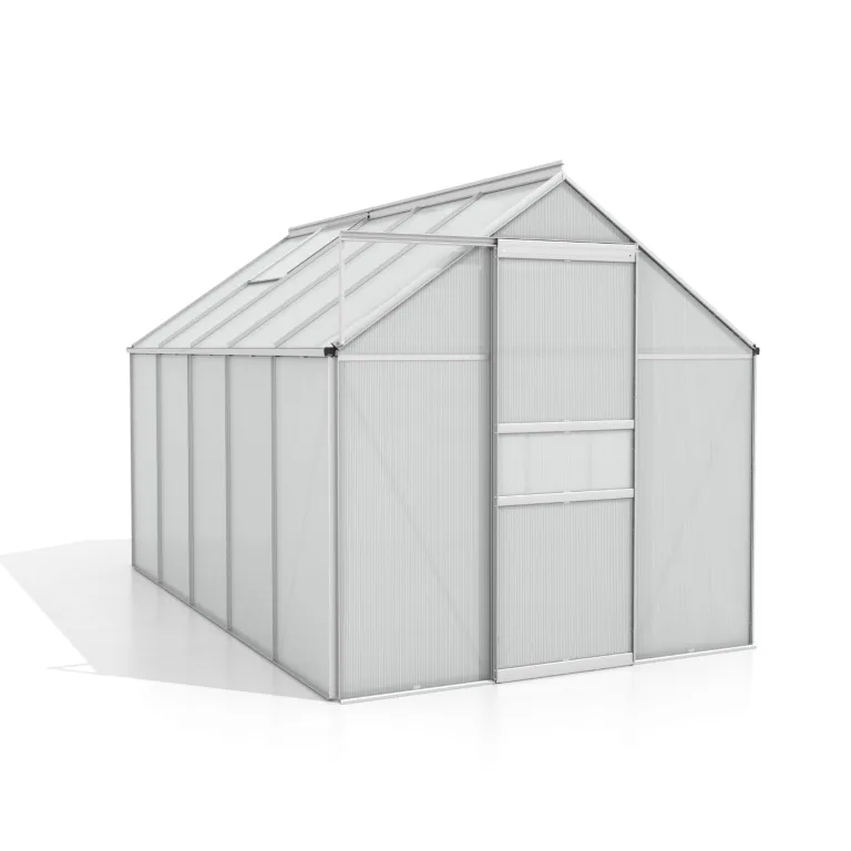 Vitavia Gewächshaus Comet 6200", Aluminium, 6,2 m², 4 mm HKP | Wetterfestes & stabiles Treibhaus | Perfekt für Gemüse & Pflanzen | Robust & langlebig – Bild 3