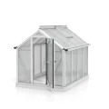 Vitavia Minigewächshaus Merlin, Aluminium eloxiert, HKP ca. 4mm | Wetterfestes & stabiles Treibhaus | Perfekt für Gemüse & Pflanzen | Robust & langlebig - Thumbnail 9