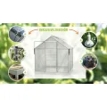 Vitavia Gewächshaus Marley inkl. Ready2Grow Zubehör-Set, Aluminium eloxiert, 3,8 m², 6 mm HKP | Wetterfestes & stabiles Treibhaus | Perfekt für Gemüse & Pflanzen | Robust & langlebig - Thumbnail 2