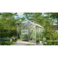 Vitavia Gewächshaus Marley inkl. Ready2Grow Zubehör-Set, Aluminium eloxiert, 3,8 m², 6 mm HKP | Wetterfestes & stabiles Treibhaus | Perfekt für Gemüse & Pflanzen | Robust & langlebig - Thumbnail 7