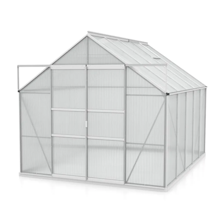 Vitavia Gewächshaus Mars 8300", Aluminium eloxiert, 8,3 m², 4 mm HKP | Wetterfestes & stabiles Treibhaus | Perfekt für Gemüse & Pflanzen | Robust & langlebig – Bild 2