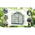 Vitavia Gewächshaus Marley inkl. Ready2Grow Zubehör-Set, smaragd grün, 5 m², 6 mm HKP | Wetterfestes & stabiles Treibhaus | Perfekt für Gemüse & Pflanzen | Robust & langlebig - Thumbnail 2