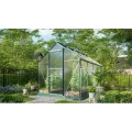 Vitavia Gewächshaus Marley inkl. Ready2Grow Zubehör-Set, smaragd grün, 5 m², 6 mm HKP | Wetterfestes & stabiles Treibhaus | Perfekt für Gemüse & Pflanzen | Robust & langlebig - Thumbnail 4