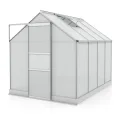 Vitavia Gewächshaus Apollo 5000", Aluminium eloxiert, 5,0 m², 6 mm HKP | Wetterfestes & stabiles Treibhaus | Perfekt für Gemüse & Pflanzen | Robust & langlebig - Thumbnail 1