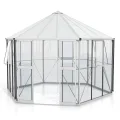 Vitavia Gewächshaus Galaxis 9000", Aluminium | Wetterfestes & stabiles Treibhaus | Perfekt für Gemüse & Pflanzen | Robust & langlebig - Thumbnail 3