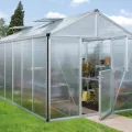 Vitavia Gewächshaus Zeus 8100", Aluminium eloxiert, 8,1 m², 3 mm ESG, 10 mm HKP | Wetterfestes & stabiles Treibhaus | Perfekt für Gemüse & Pflanzen | Robust & langlebig - Thumbnail 3