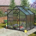Vitavia Gewächshaus Calypso 5800", Aluminium eloxiert, 5,8 m², 4 mm HKP | Wetterfestes & stabiles Treibhaus | Perfekt für Gemüse & Pflanzen | Robust & langlebig - Thumbnail 7