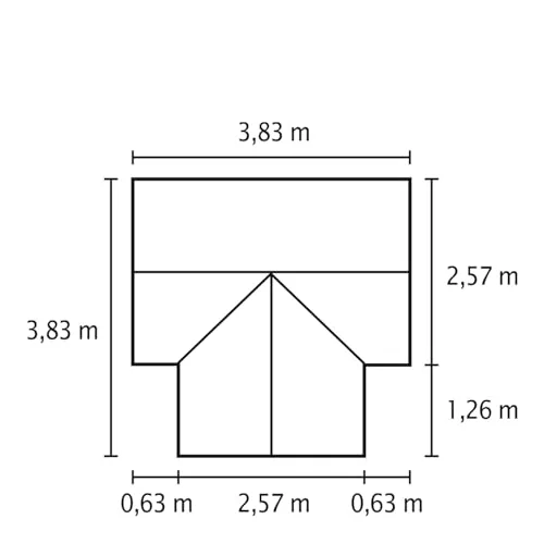 Vitavia Gewächshaus Sirona, smaragd grün, 13 m², 3 mm ESG | Wetterfestes & stabiles Treibhaus | Perfekt für Gemüse & Pflanzen | Robust & langlebig – Bild 10