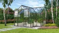Vitavia Gewächshaus Sirona, smaragd grün, 13 m², 3 mm ESG | Wetterfestes & stabiles Treibhaus | Perfekt für Gemüse & Pflanzen | Robust & langlebig - Thumbnail 7