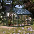 Vitavia Gewächshaus Mars 8300", smaragd grün, 8,3 m², 3 mm ESG | Wetterfestes & stabiles Treibhaus | Perfekt für Gemüse & Pflanzen | Robust & langlebig - Thumbnail 4