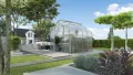 Vitavia Gewächshaus Diana 8300", Aluminium eloxiert, 8,3 m², 3 mm ESG | Wetterfestes & stabiles Treibhaus | Perfekt für Gemüse & Pflanzen | Robust & langlebig - Thumbnail 8