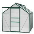 Vitavia Gewächshaus Venus 6200", schwarz, 6,2 m², 4 mm HKP | Wetterfestes & stabiles Treibhaus | Perfekt für Gemüse & Pflanzen | Robust & langlebig - Thumbnail 10