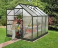 Vitavia Gewächshaus Calypso 5800", schwarz, 5,8 m², 6 mm HKP | Wetterfestes & stabiles Treibhaus | Perfekt für Gemüse & Pflanzen | Robust & langlebig - Thumbnail 4