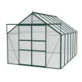 Vitavia Gewächshaus Mars 9900", smaragd grün, 9,9 m², 4 mm HKP | Wetterfestes & stabiles Treibhaus | Perfekt für Gemüse & Pflanzen | Robust & langlebig - Thumbnail 2