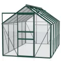 Vitavia Gewächshaus Venus 6200", smaragd grün, 6,2 m², 3 mm ESG | Wetterfestes & stabiles Treibhaus | Perfekt für Gemüse & Pflanzen | Robust & langlebig - Thumbnail 1