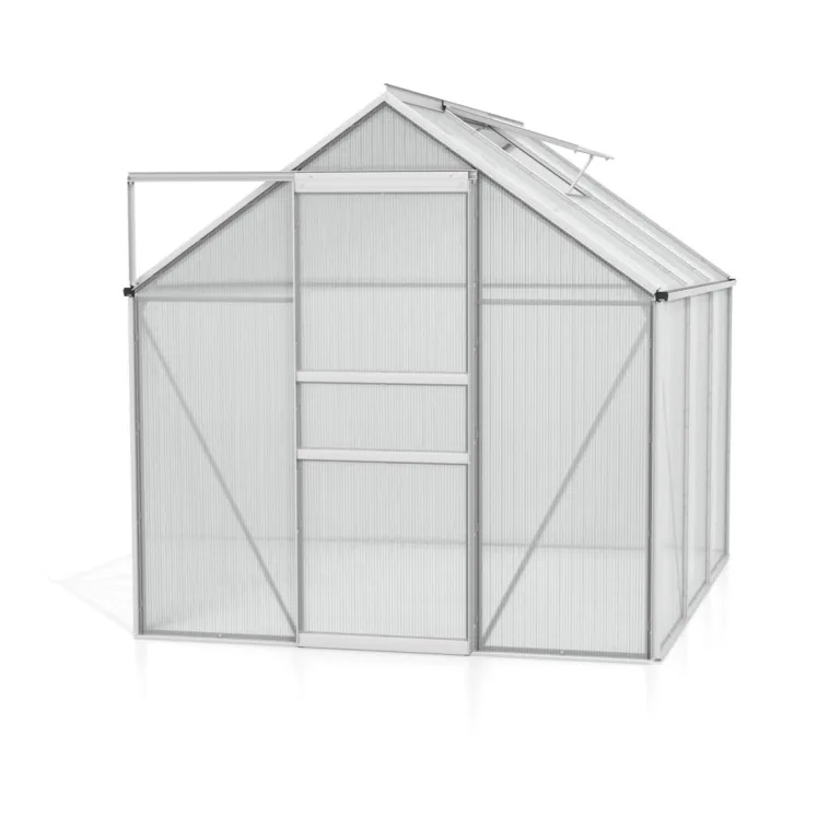 Vitavia Gewächshaus Calypso 4400", Aluminium eloxiert, 4,4 m², 4 mm HKP | Wetterfestes & stabiles Treibhaus | Perfekt für Gemüse & Pflanzen | Robust & langlebig – Bild 3