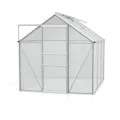 Vitavia Gewächshaus Calypso 4400", Aluminium eloxiert, 4,4 m², 4 mm HKP | Wetterfestes & stabiles Treibhaus | Perfekt für Gemüse & Pflanzen | Robust & langlebig - Thumbnail 3