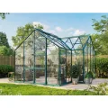 Vitavia Gewächshaus Clarus, Aluminium eloxiert, 13 m², 3 mm ESG | Wetterfestes & stabiles Treibhaus | Perfekt für Gemüse & Pflanzen | Robust & langlebig - Thumbnail 6