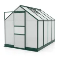 Vitavia Gewächshaus Apollo 5000", smaragd grün, 5,0 m², 4 mm HKP | Wetterfestes & stabiles Treibhaus | Perfekt für Gemüse & Pflanzen | Robust & langlebig - Thumbnail 1