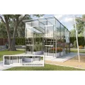 Vitavia Gewächshaus Playa 7600", Aluminium, 7,6 m², 3 mm ESG, 6 mm HKP | Wetterfestes & stabiles Treibhaus | Perfekt für Gemüse & Pflanzen | Robust & langlebig - Thumbnail 4